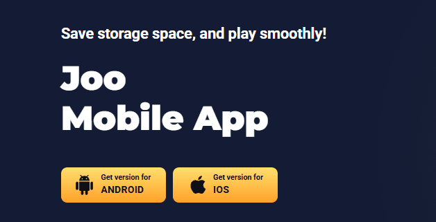 Joo Casino Mobiele App